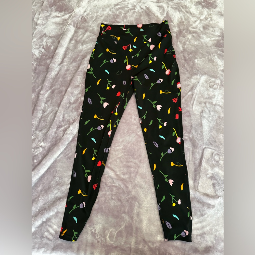 Large Flower Leggings